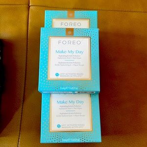 9 Unopened New FOREO Make My Day Mask Packs